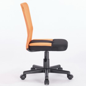 Кресло компактное BRABIX Smart MG-313 (черный, оранжевый) в Горно-Алтайске - gorno-altajsk.katalogmebeli.com | фото 2