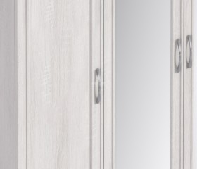 Шкаф 4-х дверный СБ-2389 Флоренция (Дуб Сонома Белый) в Горно-Алтайске - gorno-altajsk.katalogmebeli.com | фото 2